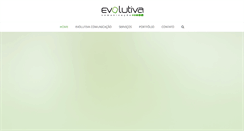 Desktop Screenshot of evolutivaweb.com.br
