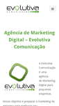 Mobile Screenshot of evolutivaweb.com.br